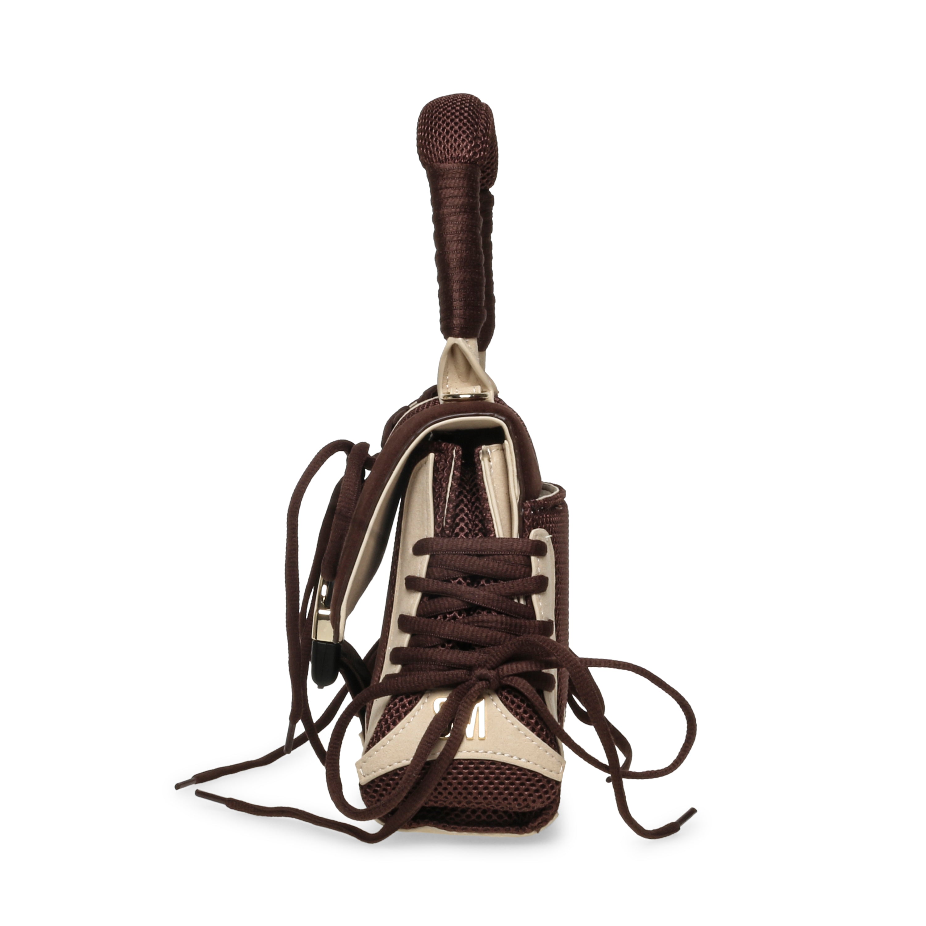 Steve Madden Bdiego-M sac main chocolat dore 23 cm