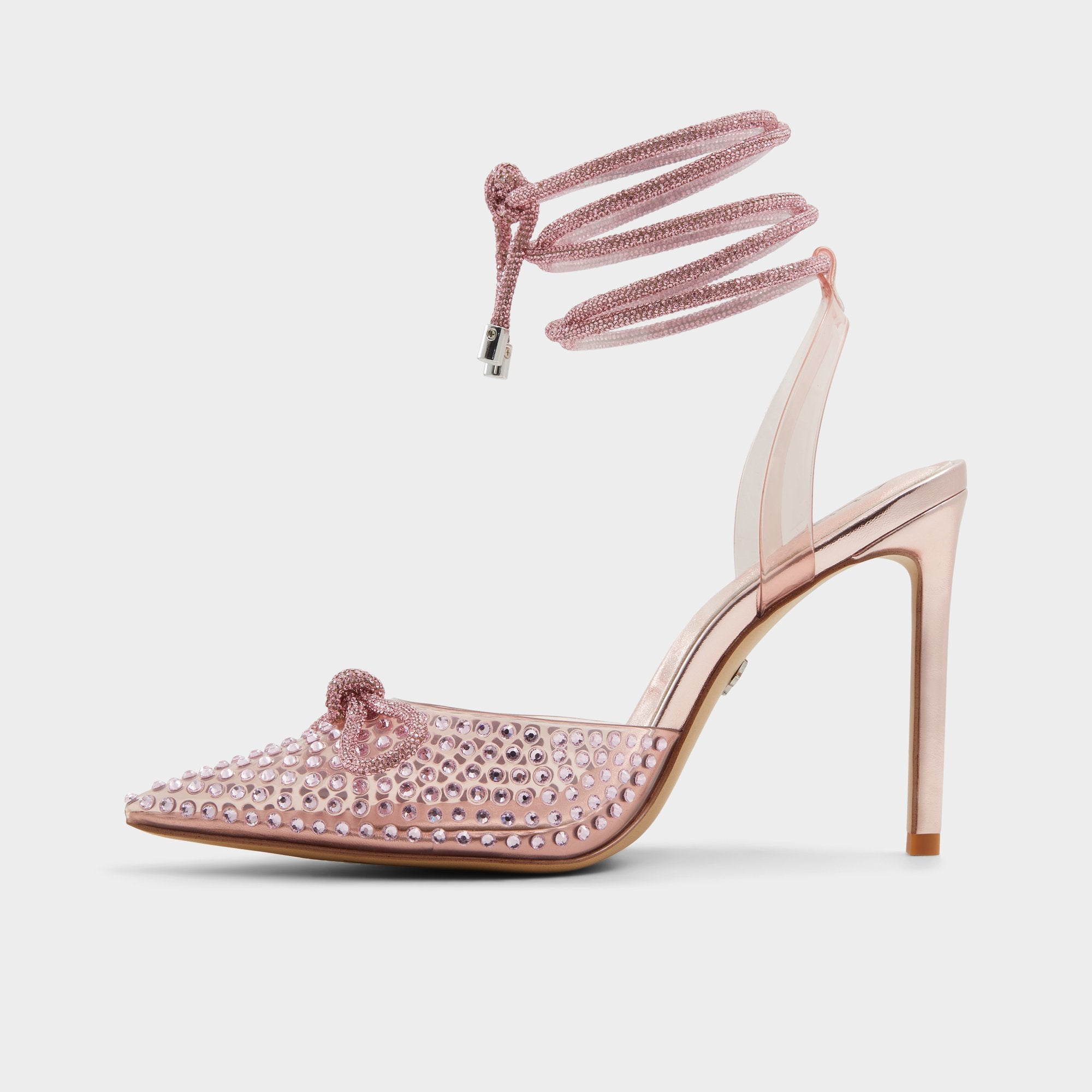 ALDO Tenzin sandales roses strass talon aiguille