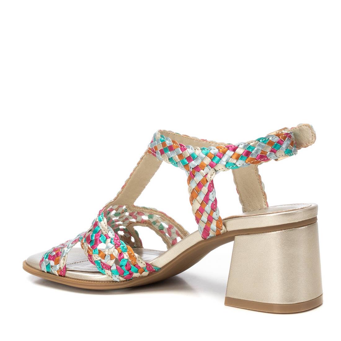 Carmela 16219005 sandales cuir multicolore talon 6 cm