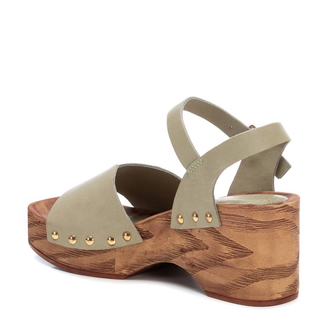 Carmela 16078204 sandale cuir vert talon 5 cm