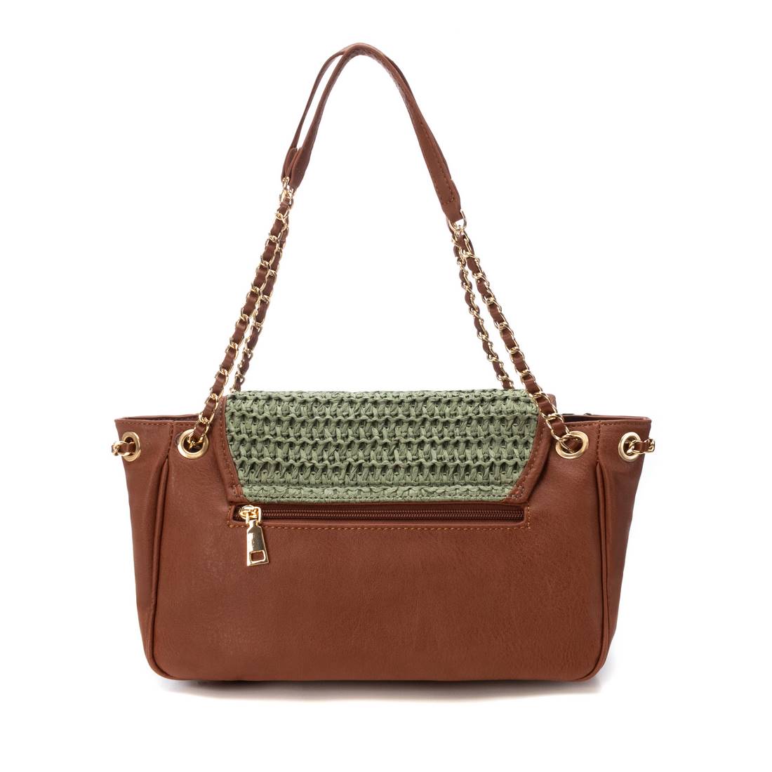 Carmela 18612703 sac vert rafia 23x37x12 cm