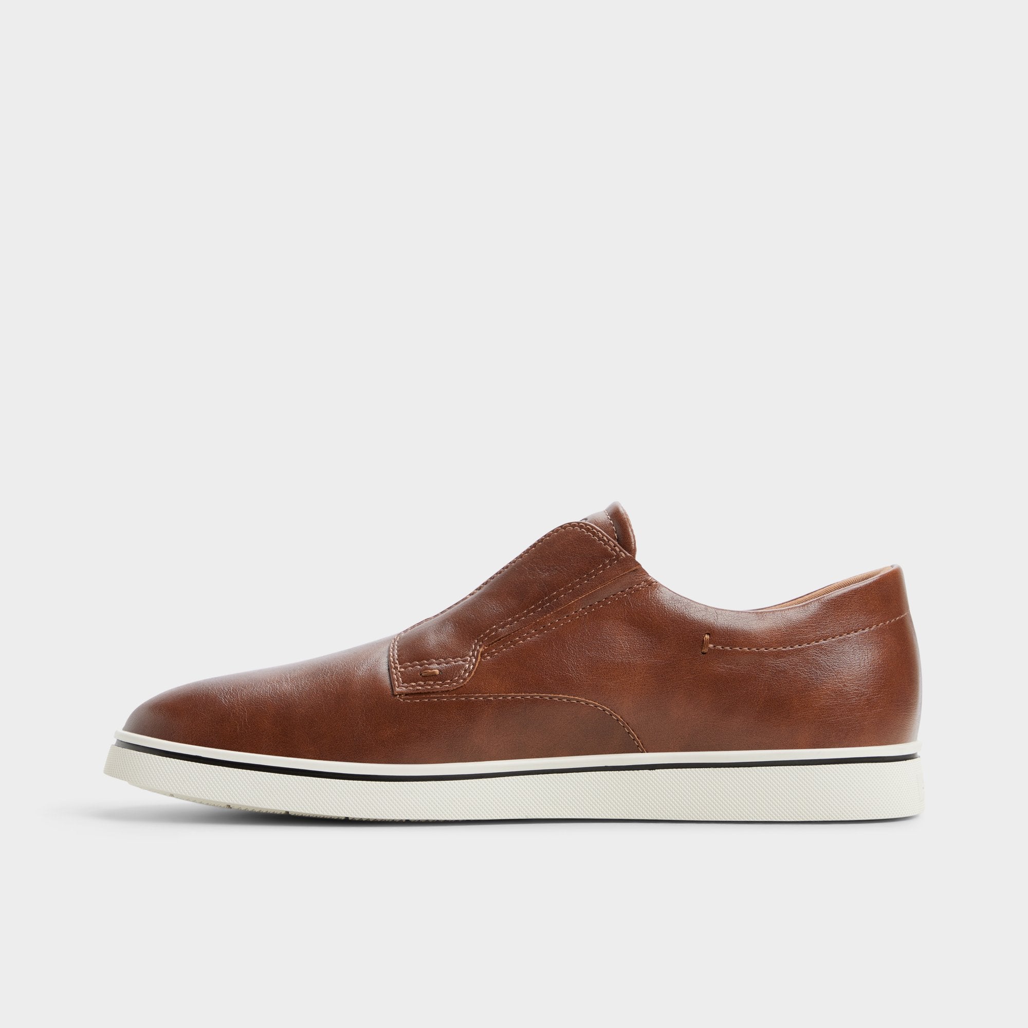 ALDO Enio sneakers slip-on homme cuir cognac 43