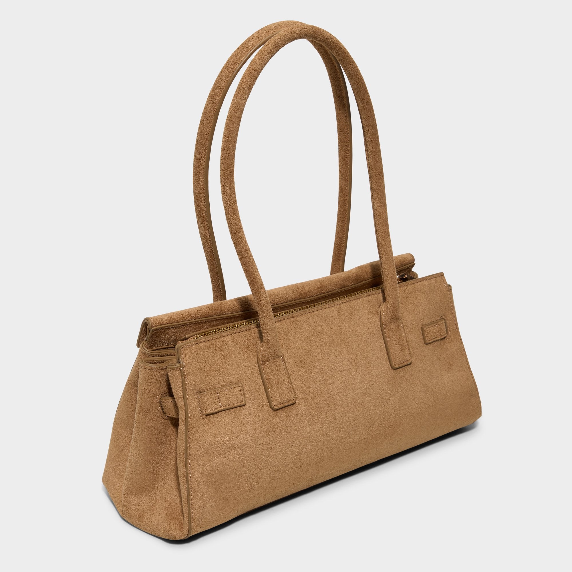 Aldo Katrinaax sac marron matelassé effet daim