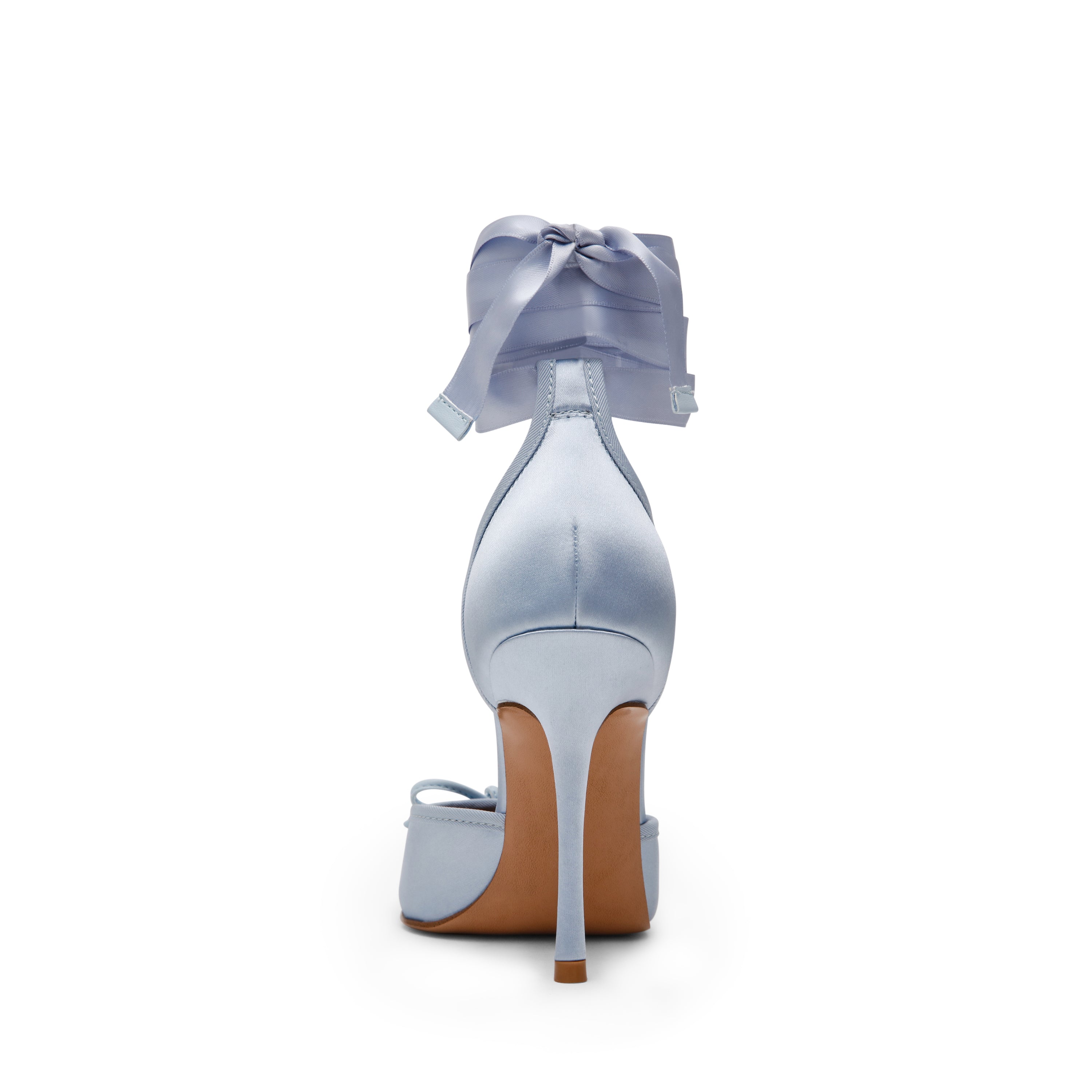 Steve Madden Larina escarpins bleu satin talon 10,2 cm