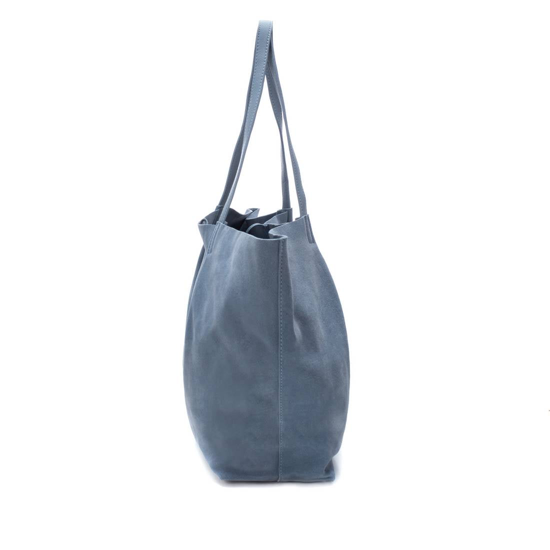 Carmela 18603202 sac épaule cuir bleu 30x53x14