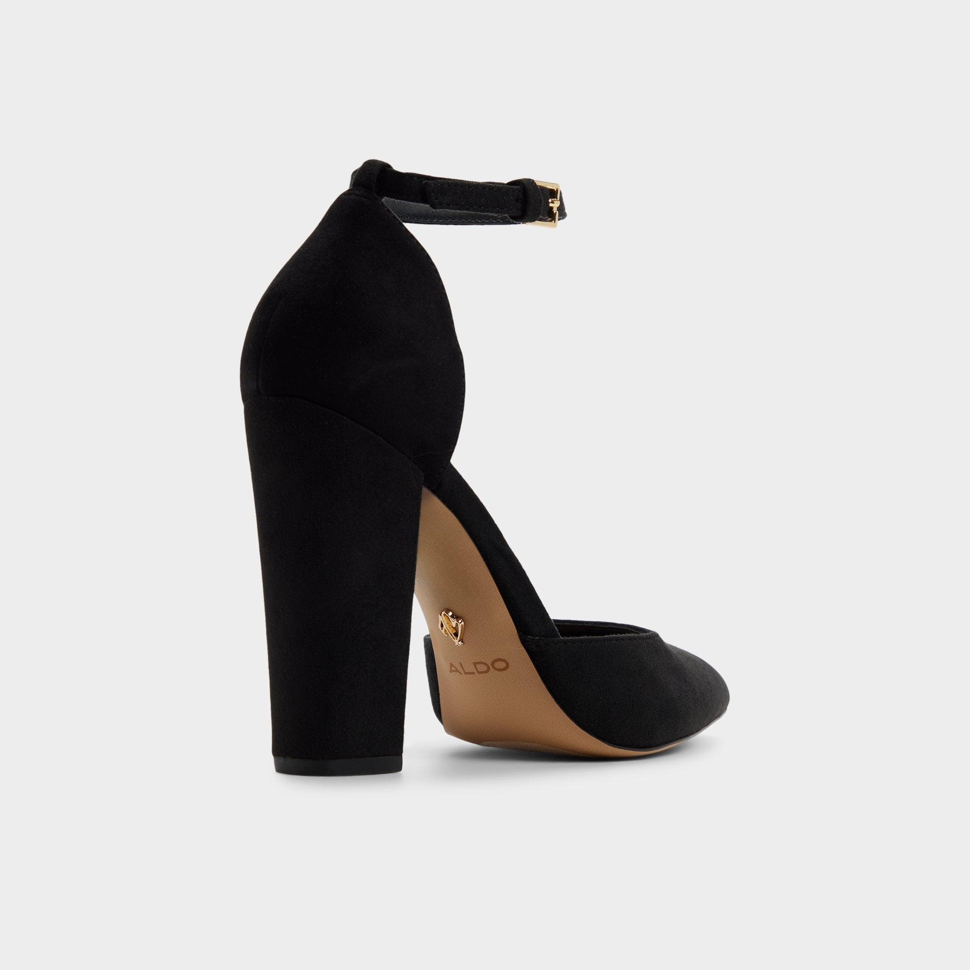ALDO Nicholes escarpins talon bloc noirs