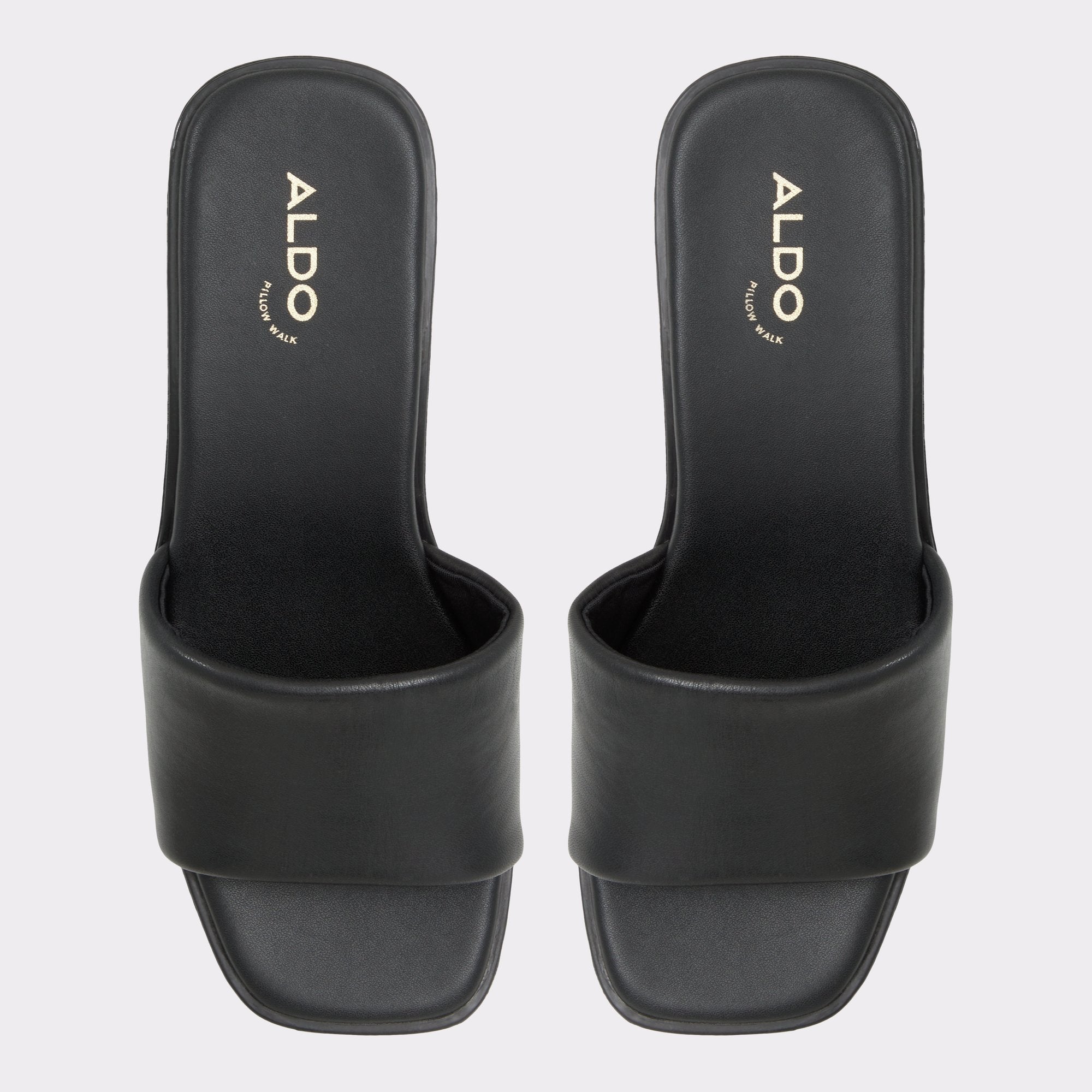 ALDO Babbie mules noires à petit talon