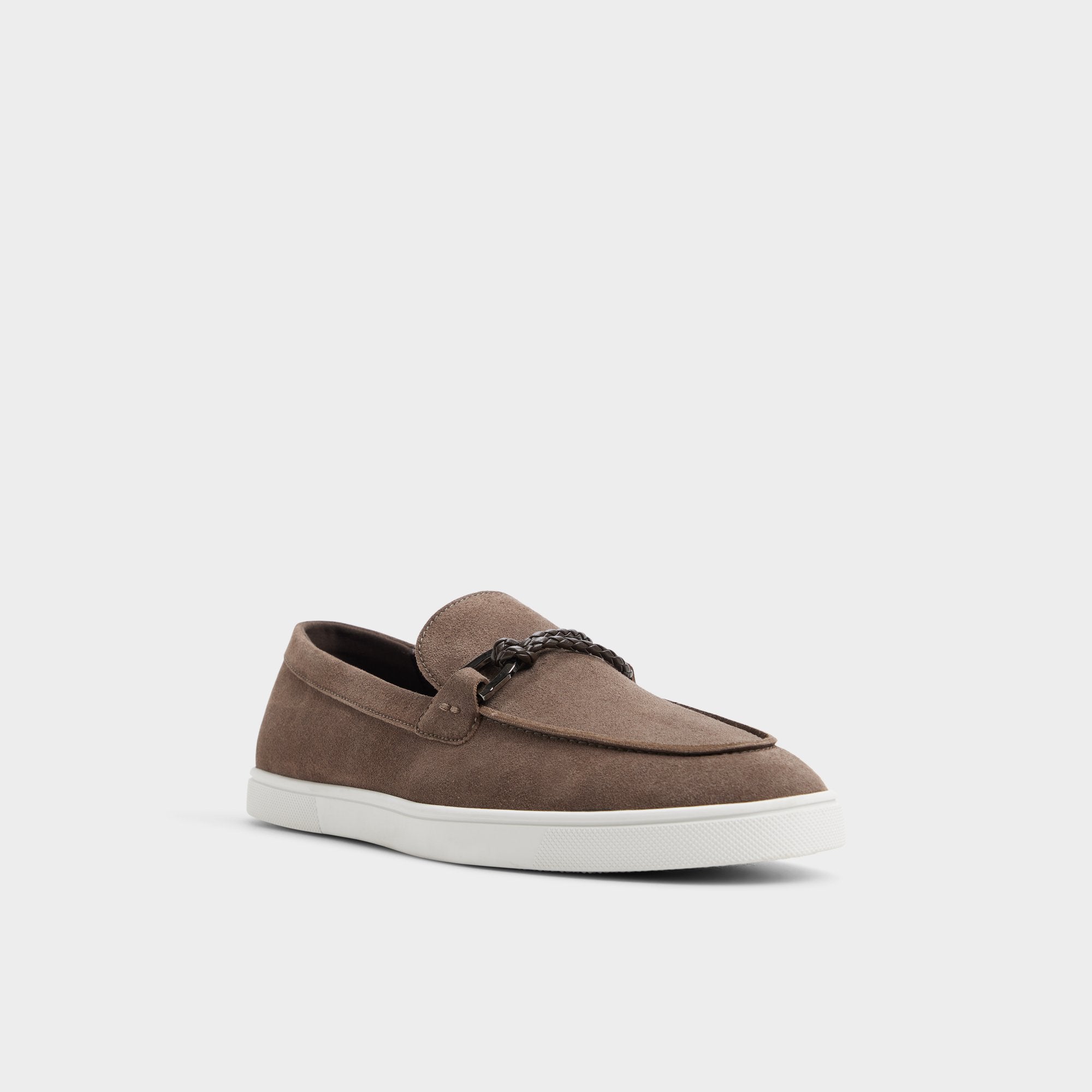 ALDO Patten mocassins gris daim