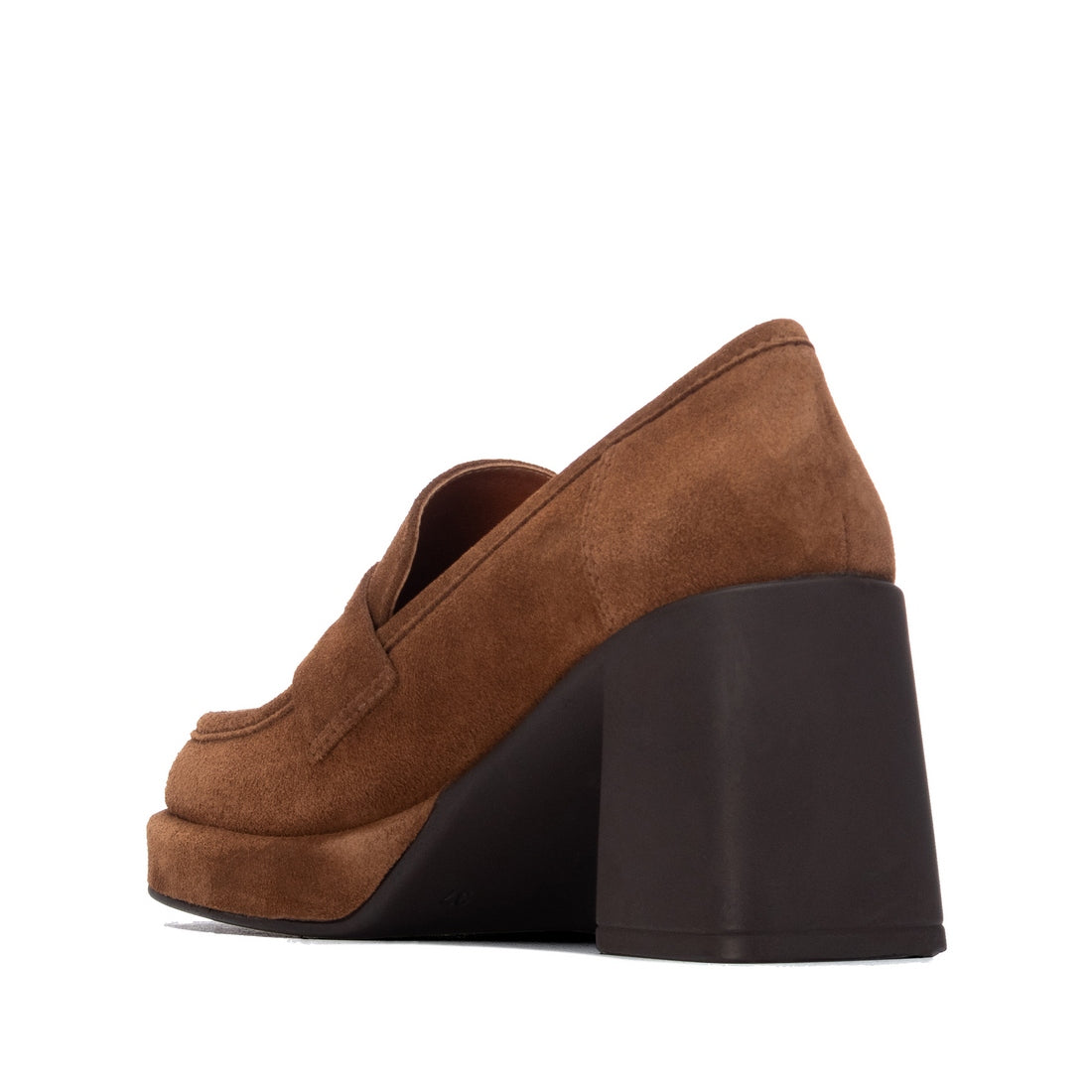 Carmela 16440001 Mocassins Femme Camel Talon Moyen