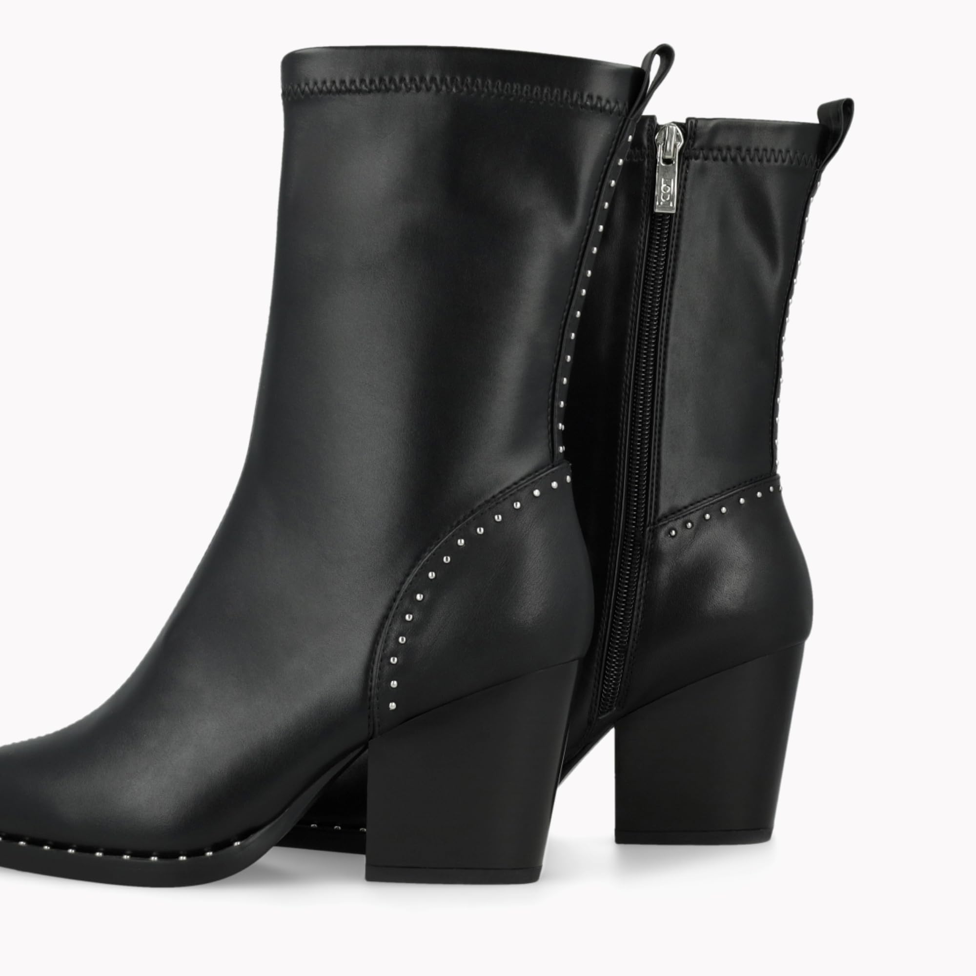 Lodi A-Cei5732 bottines noires cuir talon stable
