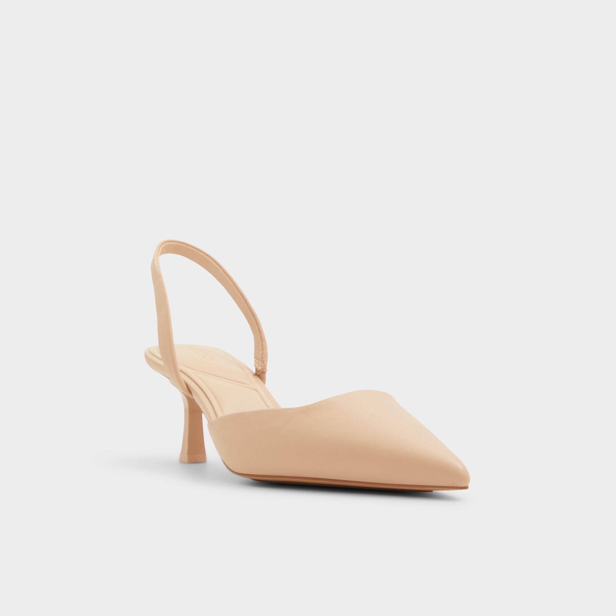 ALDO Gavedessi escarpins slingback beige talon kitten