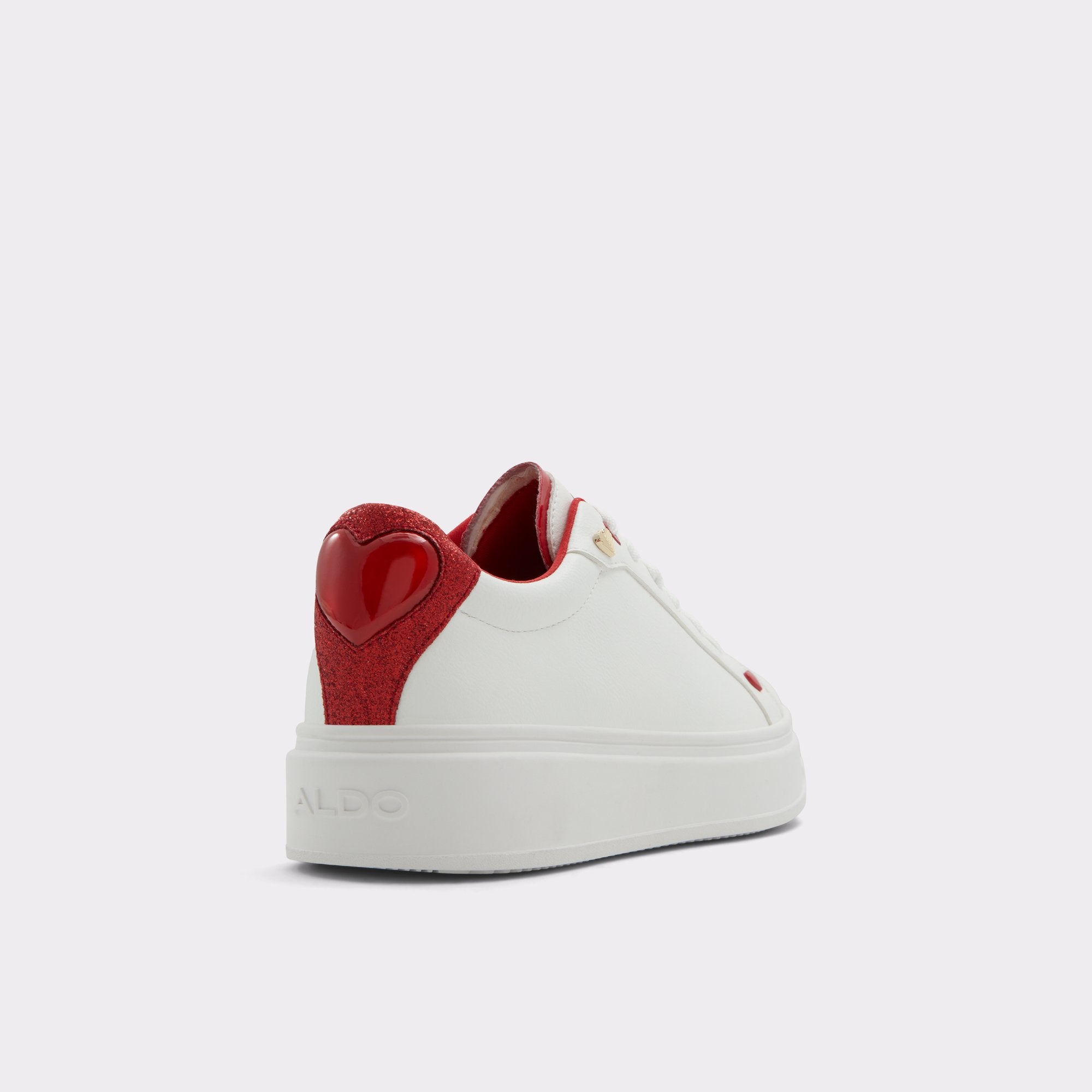 ALDO Rosecloud baskets basses roses coeur