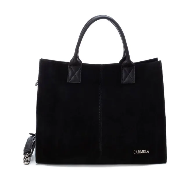 Carmela 18602802 sac shopper femme noir serraje