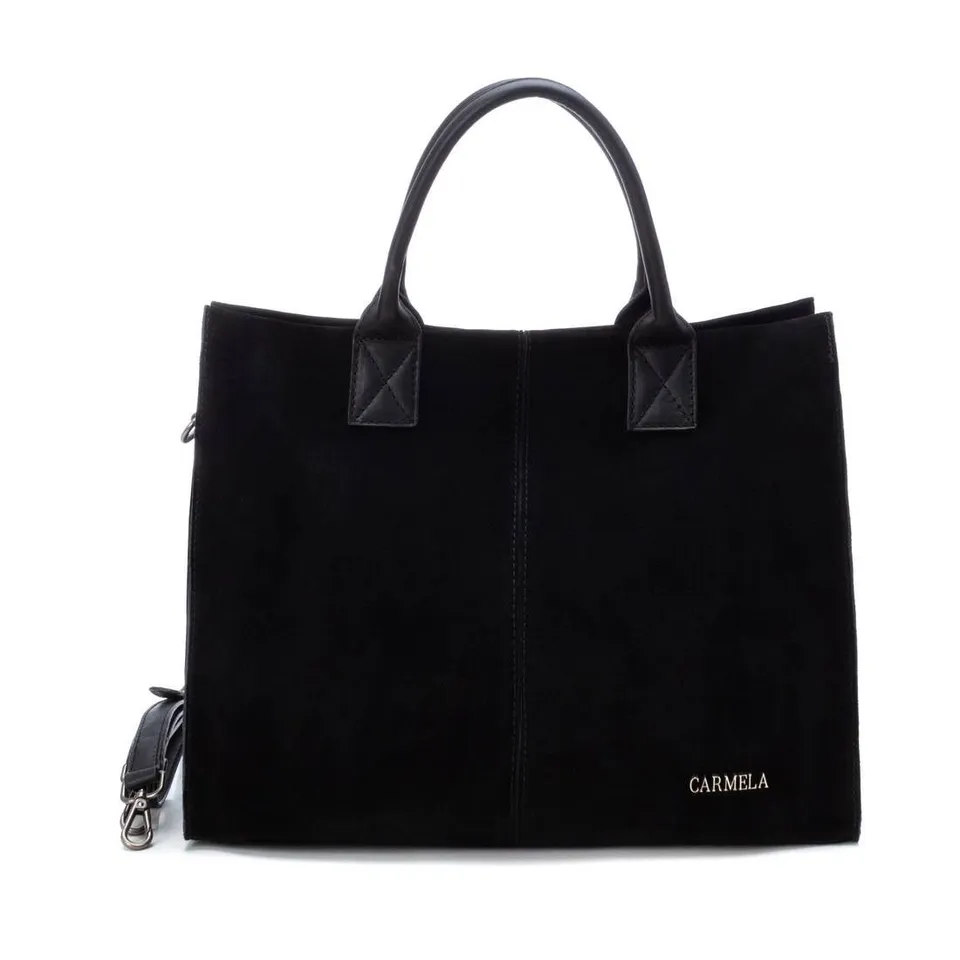 Carmela 18602802 sac shopper femme noir serraje