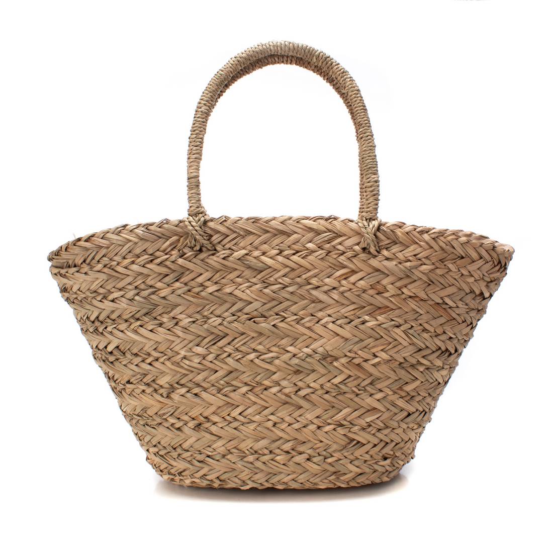 Carmela 18615701 sac épaule rafia blanc
