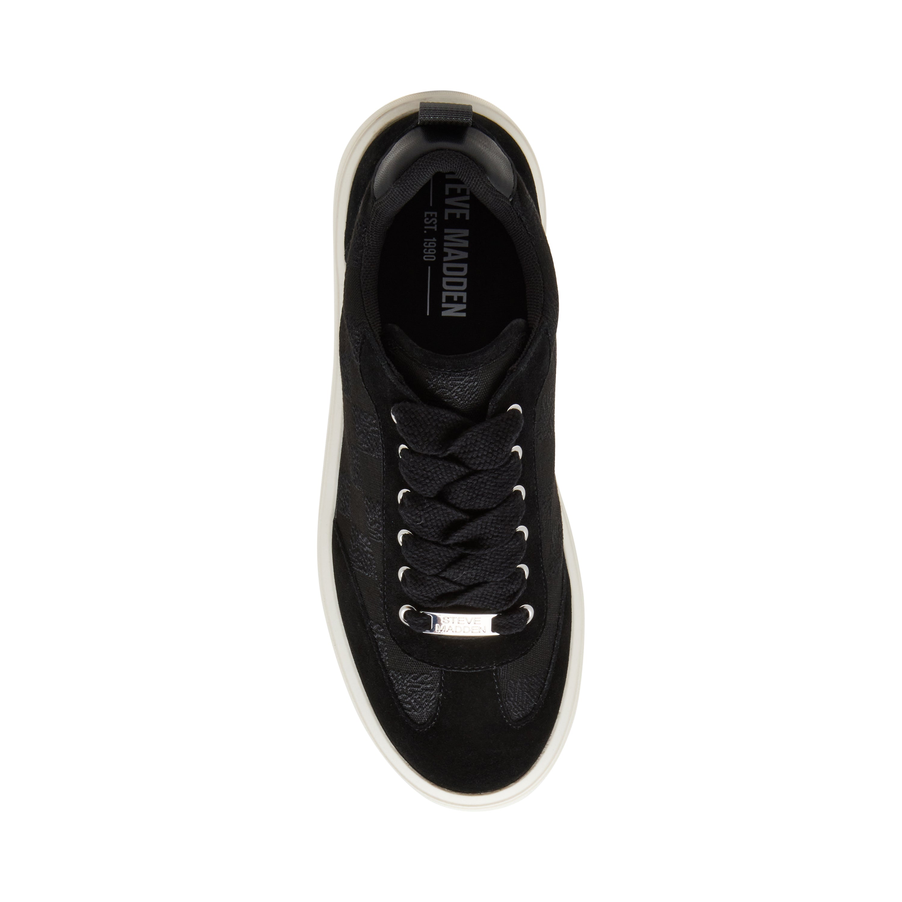 Steve Madden Rayric basket noir toile homme