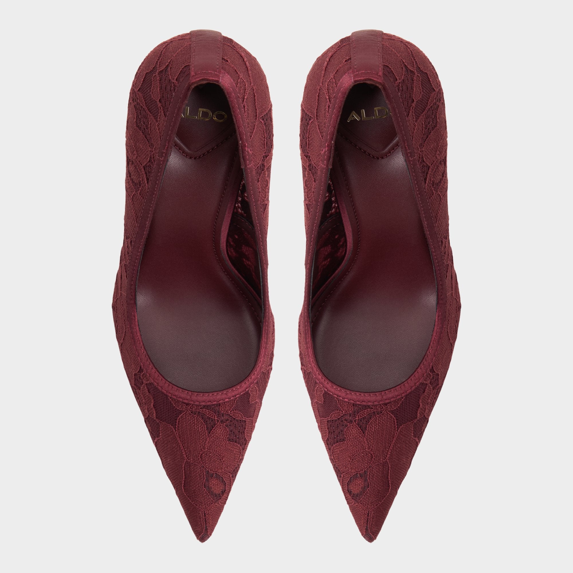 ALDO Starrla escarpins bordeaux talon haut soirée