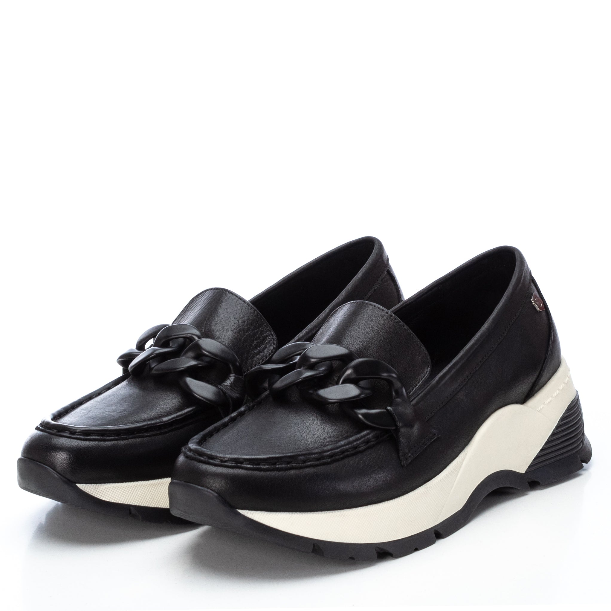 Carmela 160370 16037002 mocassin cuir noir