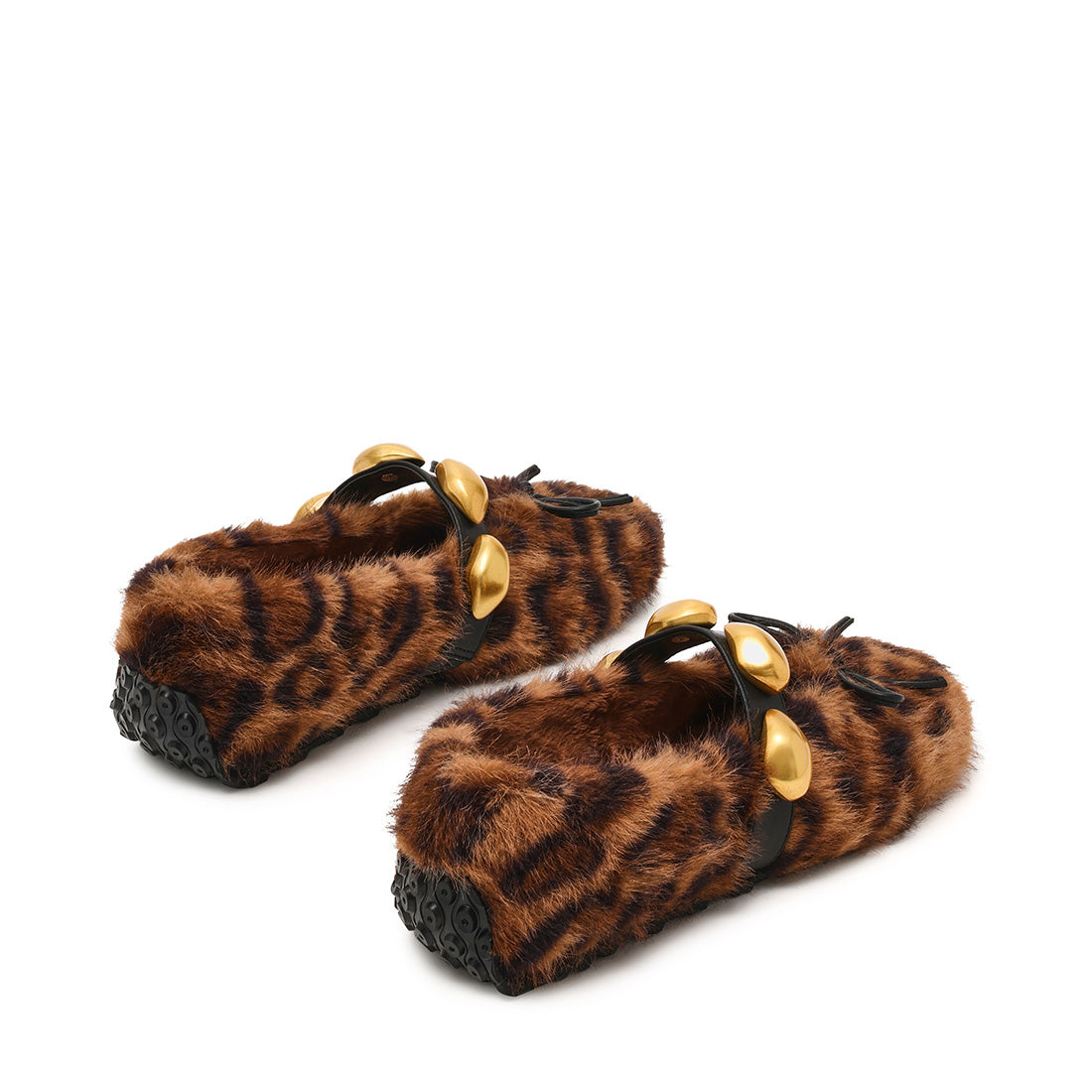 Steve Madden Toasted ballerines léopard noir marron plat 1,5 cm