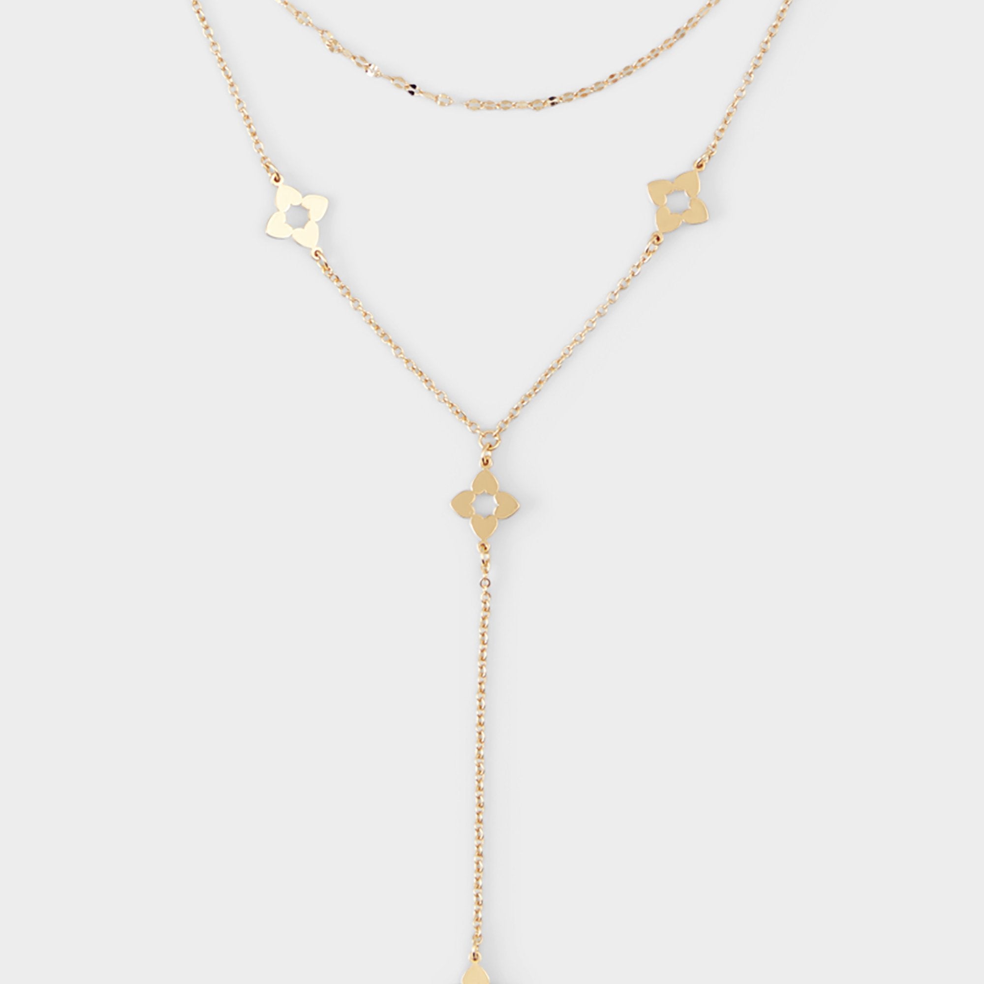 ALDO Elbereladar collier superposé doré