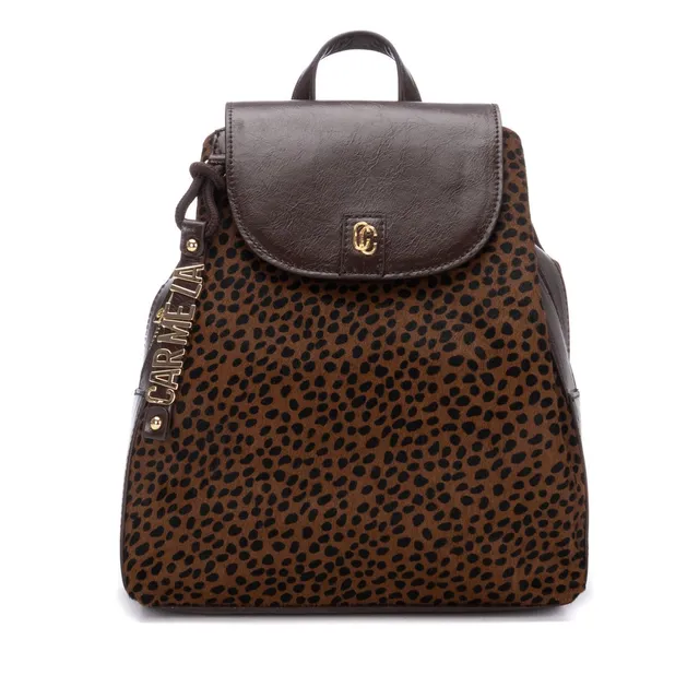Carmela 18625101 sac à dos marron imprimé animal