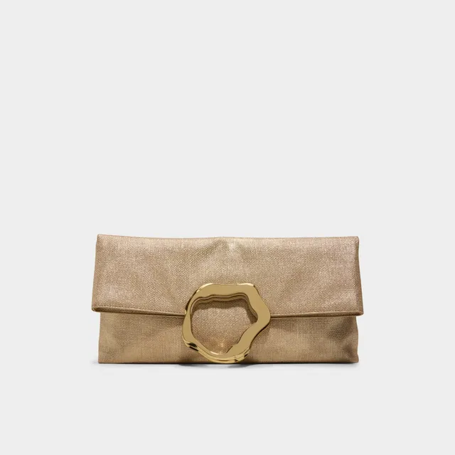 ALDO Lustrabagg pochette dorée East West