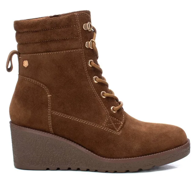 Carmela 16192103 bottines femme marron compensées