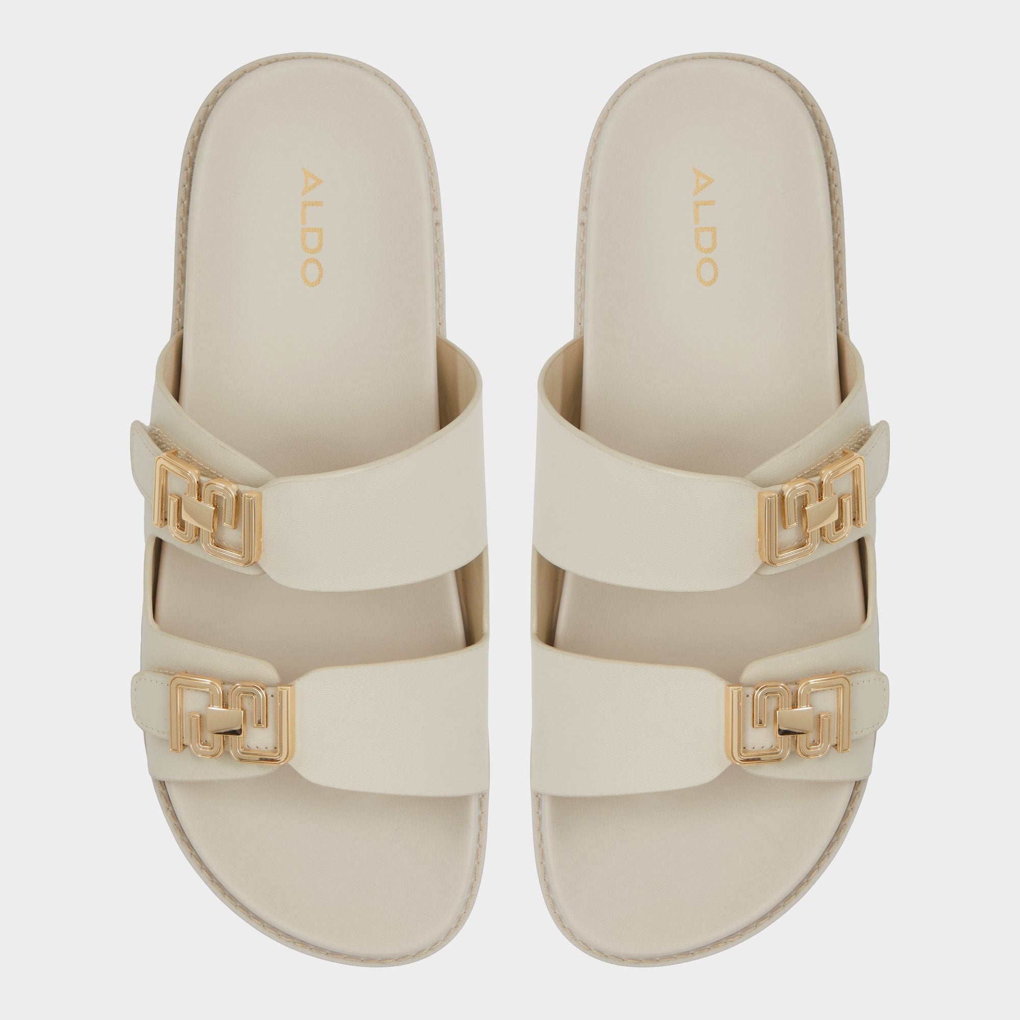 ALDO Alessie mules plates doubles brides