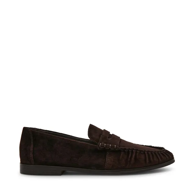 Steve Madden Muse mocassin marron daim plat