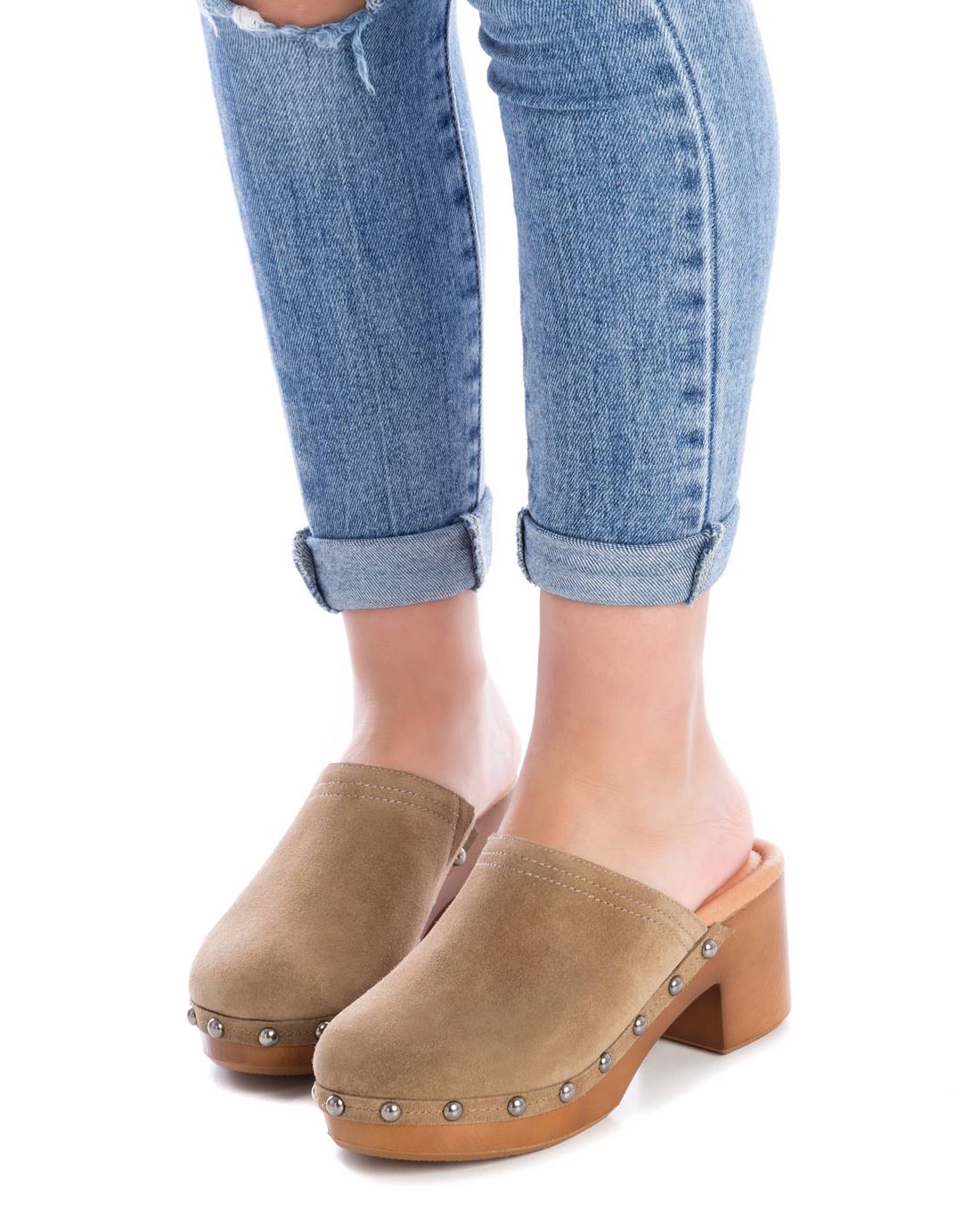 Carmela 16046103 sabot femme marron talon 7 cm
