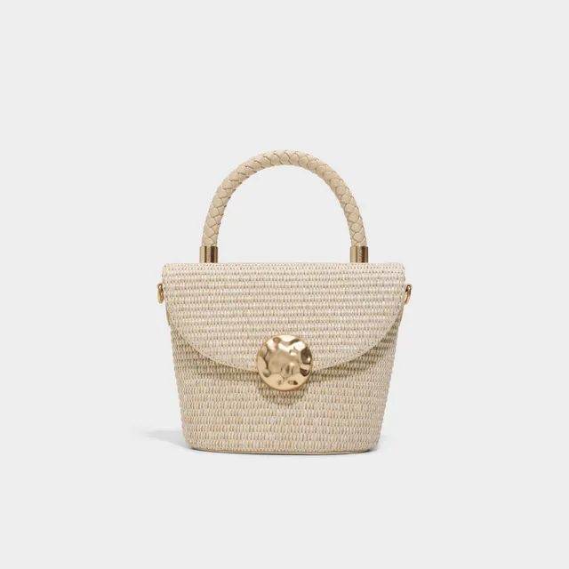 ALDO Solettaa sac raphia tressé été