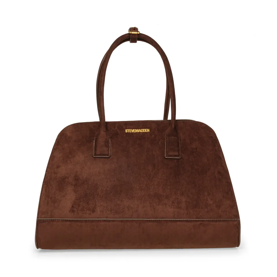 Steve Madden Bryleigh sac chocolat doré tissu