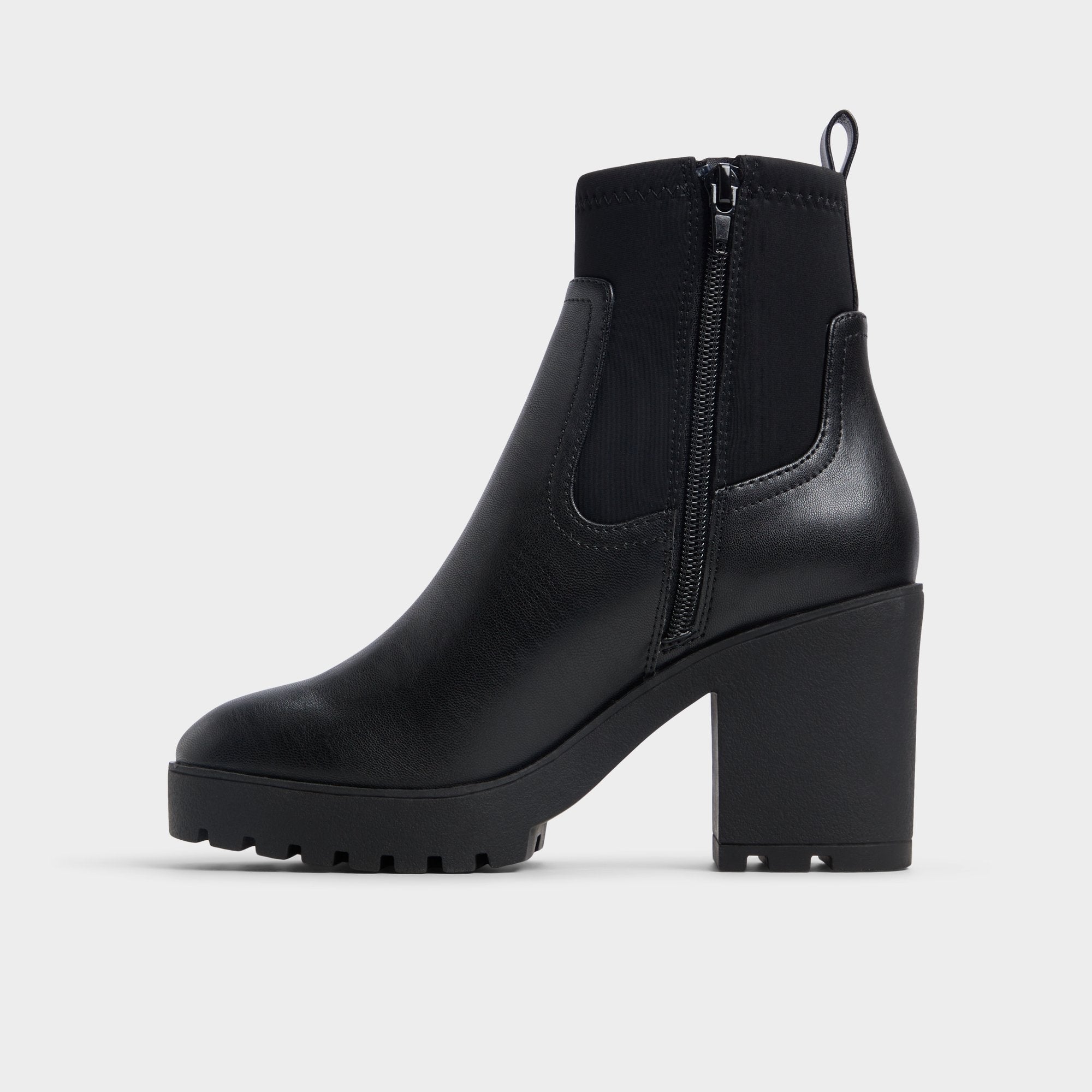 ALDO Marrgo bottines talons noires cuir