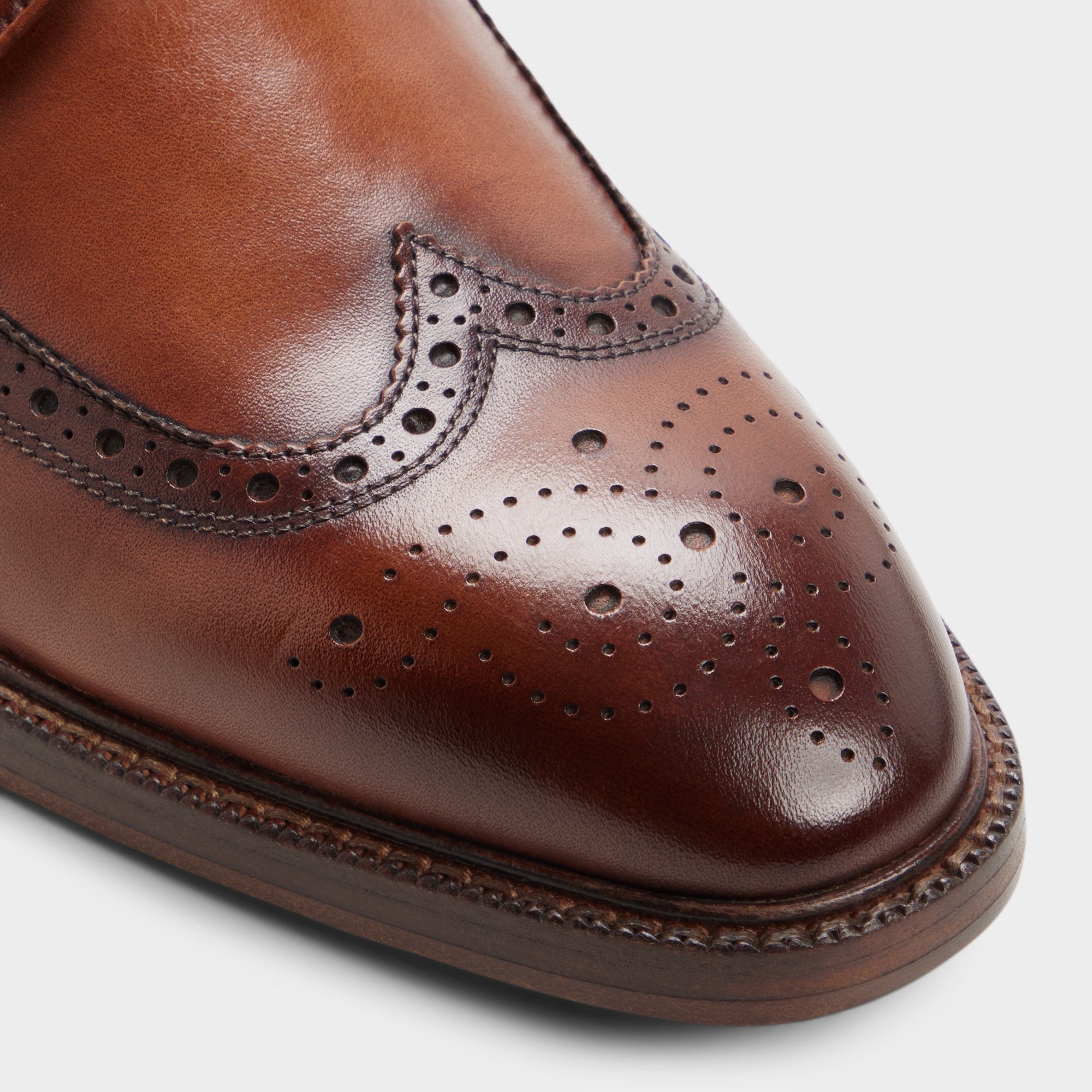 ALDO Ricio bottines marron cuir véritable