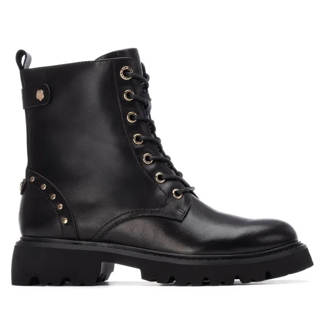 Carmela 16266504 bottines femme noires imprimé animal