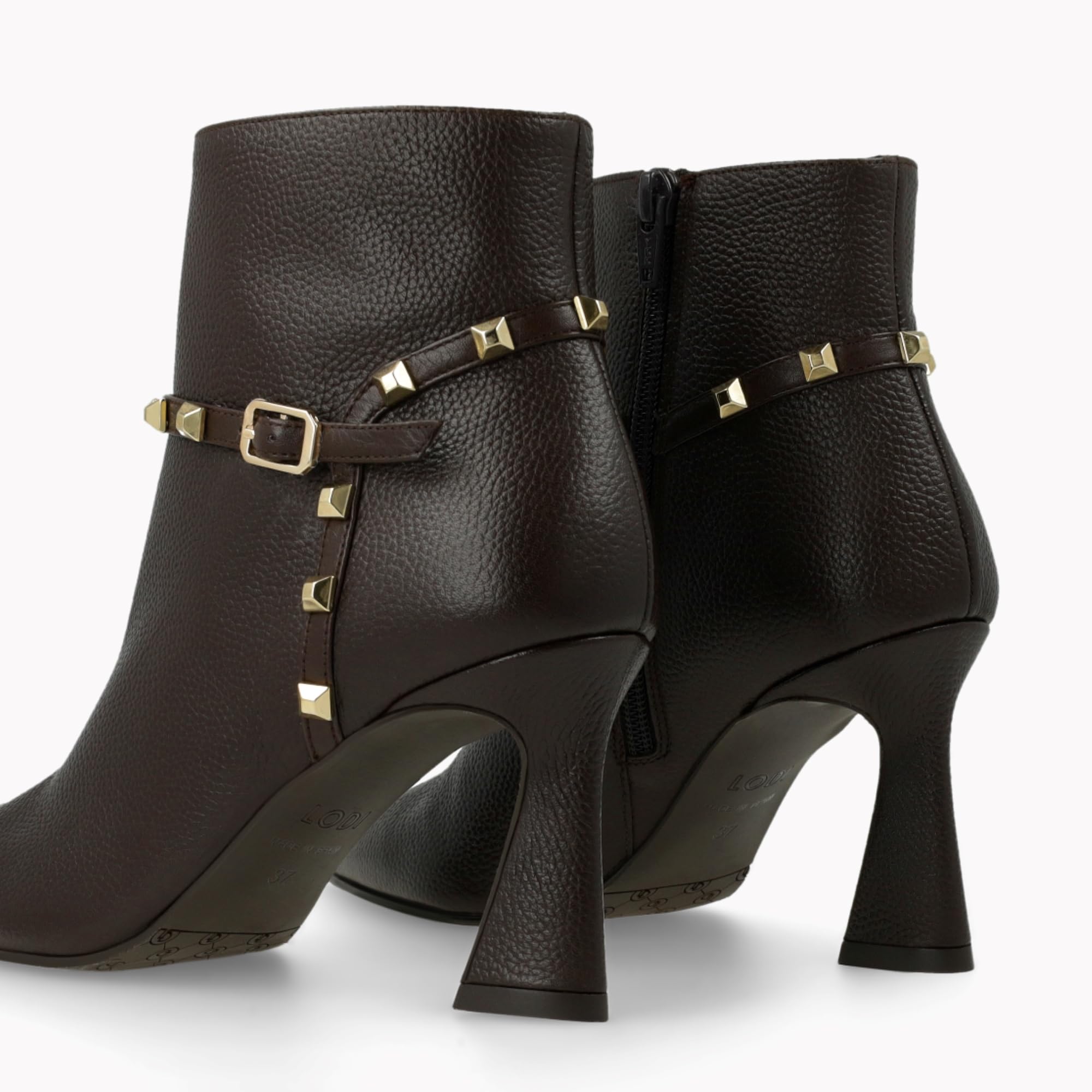 LODI RELLE bottines marron cuir femme