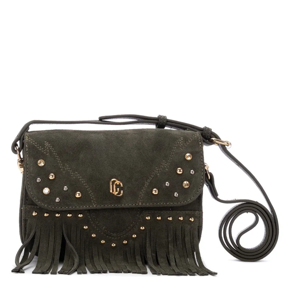 Carmela 18623803 sac bandoulière femme kaki suède