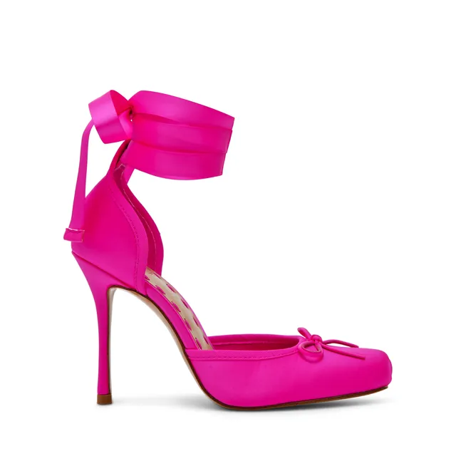 Steve Madden Larina escarpins rose satin talon 10,2 cm