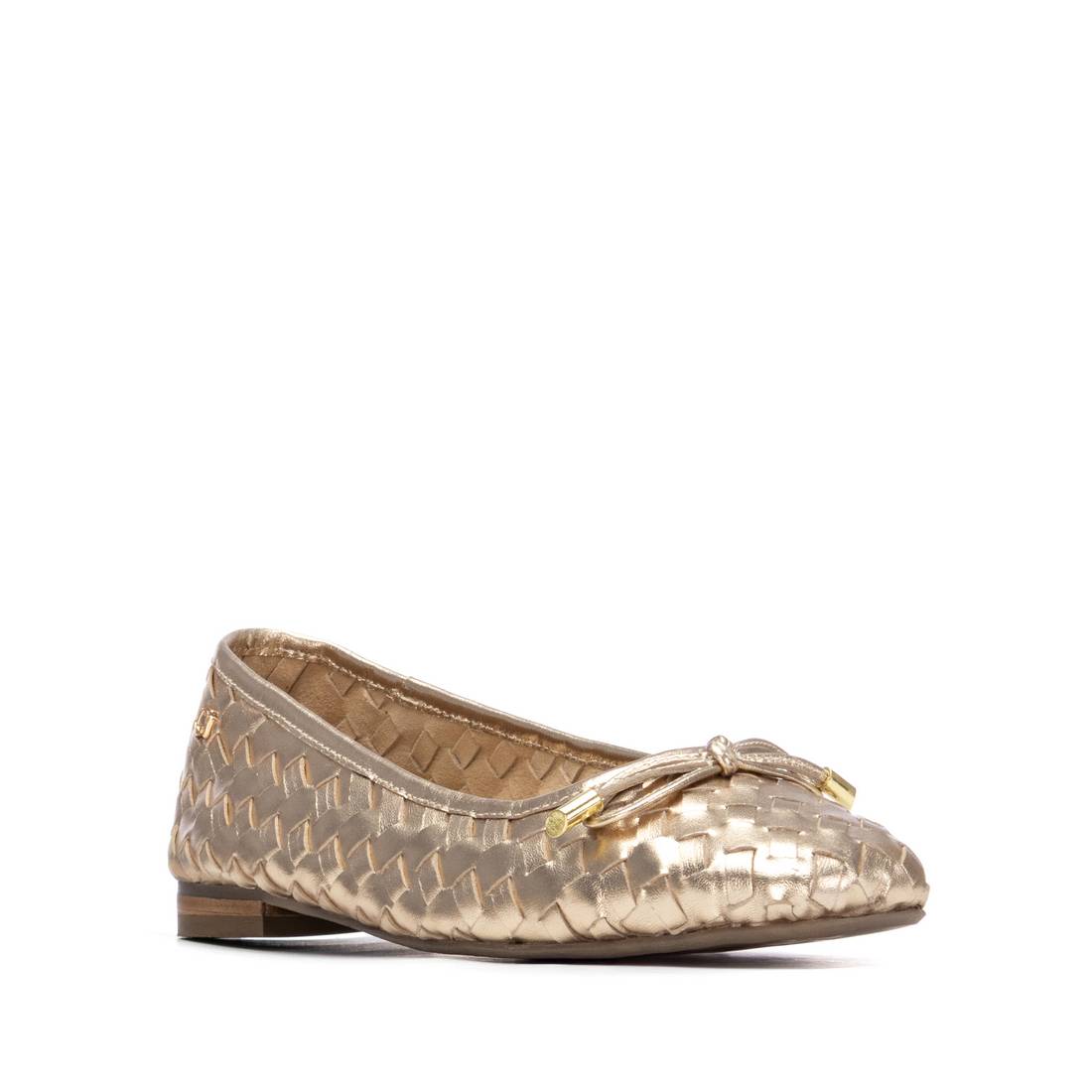 Carmela 16300104 ballerines femme doré cuir