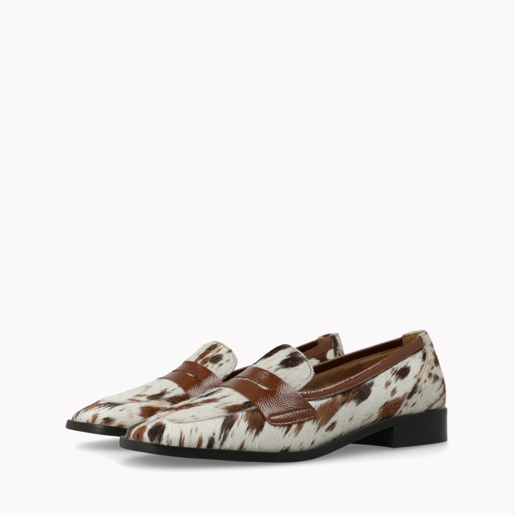 LODI BERECO-INO mocassins animal print cuir