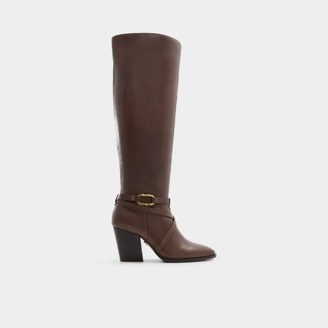 ALDO Adworeweth bottes hautes marron ornées