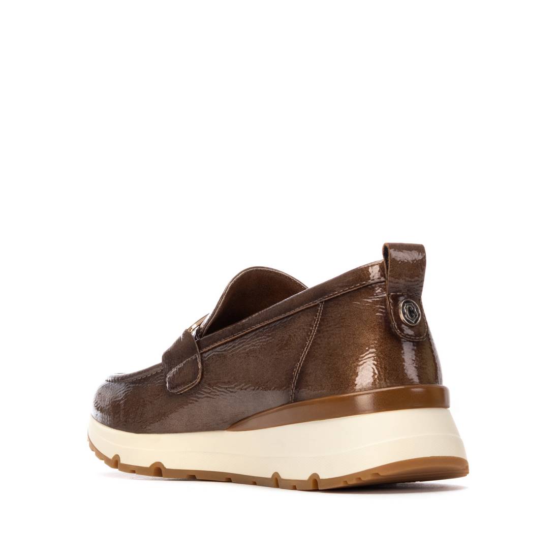 Carmela 16251802 ballerine taupe vernie semelle gomme