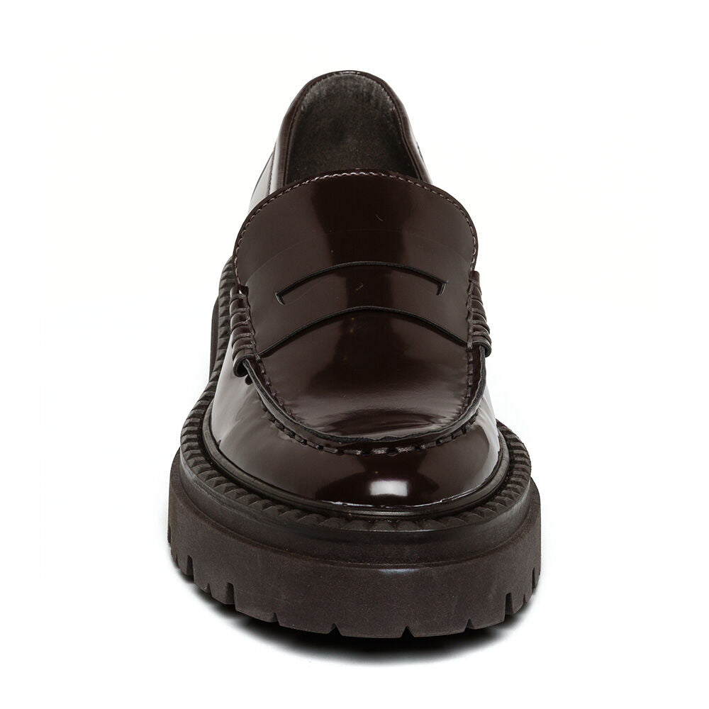 Steve Madden Katja mocassins marron plateforme 3 cm