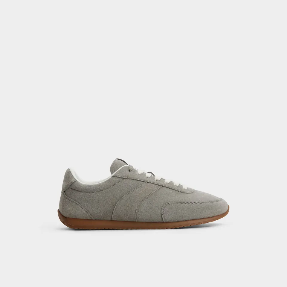 ALDO Nathaniel baskets basses suedine gris