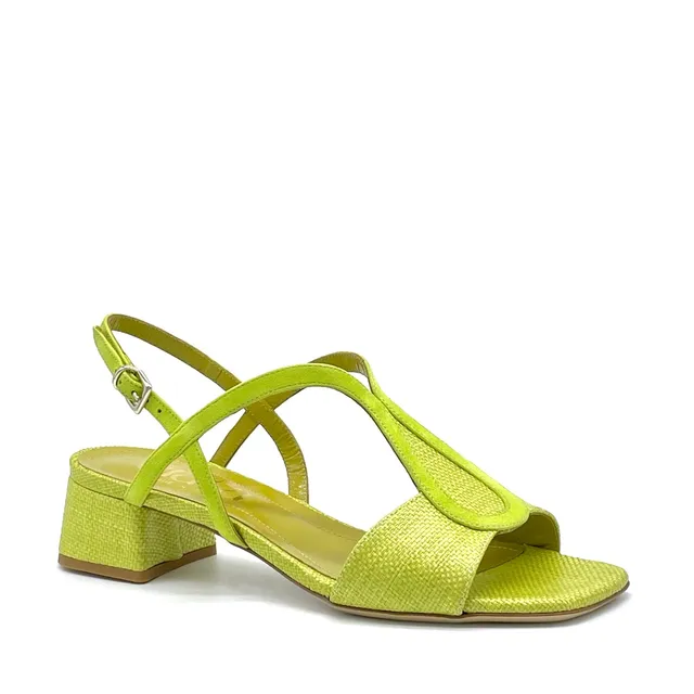 Elata 15155-1 sandale lime talon 3,5 cm