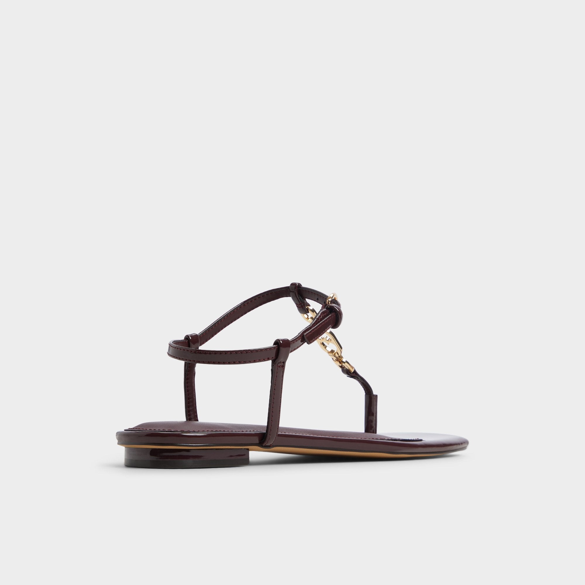ALDO Lorenza bottes bordeaux talon plat femme