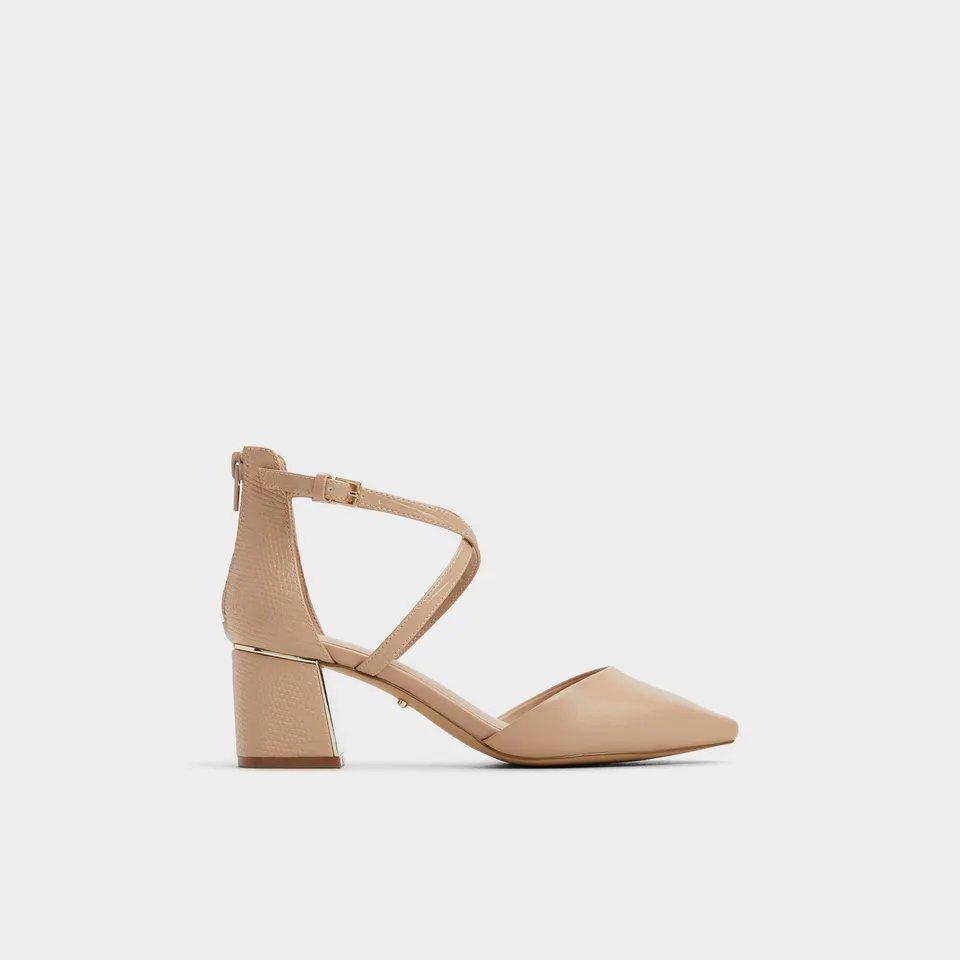 ALDO Grarwen escarpins talon bloc beige