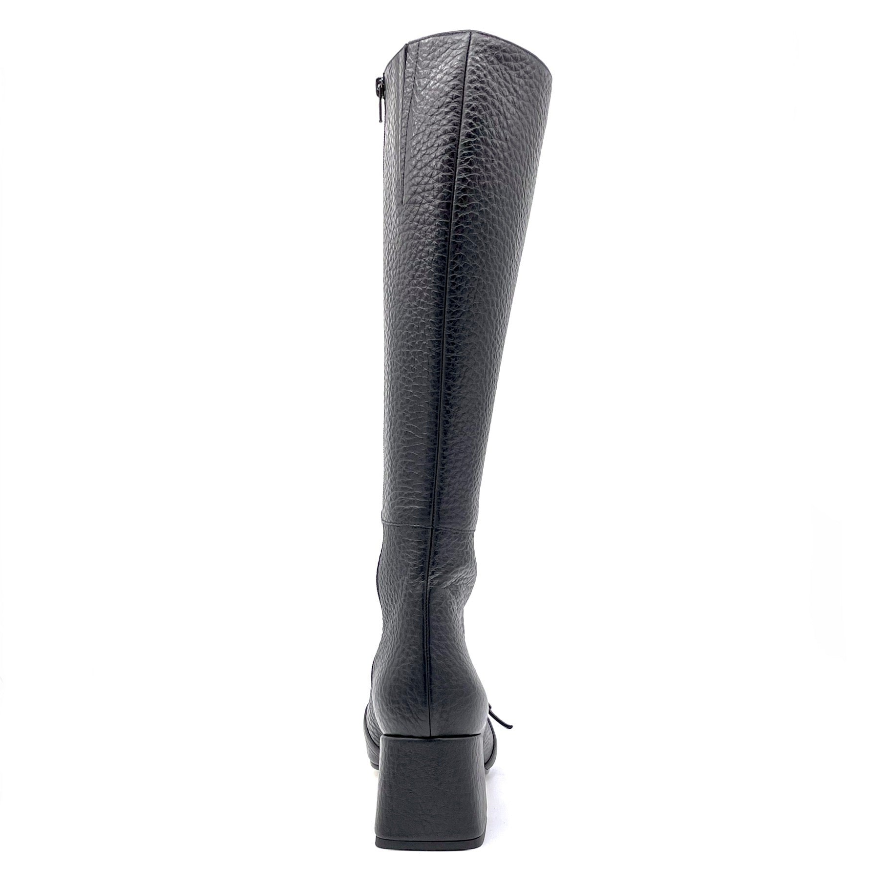 Elata 51517_3 bottes cuir noir talon 6 cm