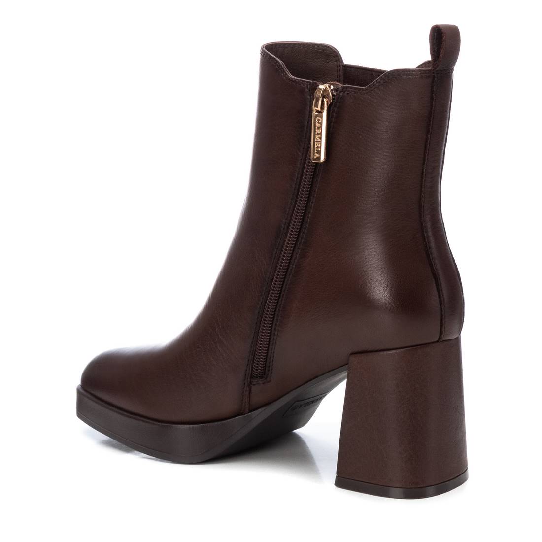 Carmela 16184802 bottines chelsea cuir marron