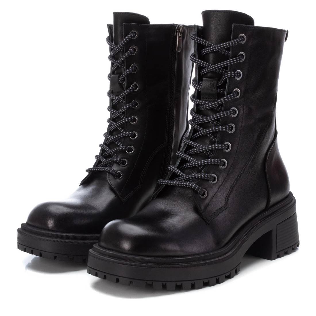 Carmela 16037901 bottines cuir noir talon 6 cm